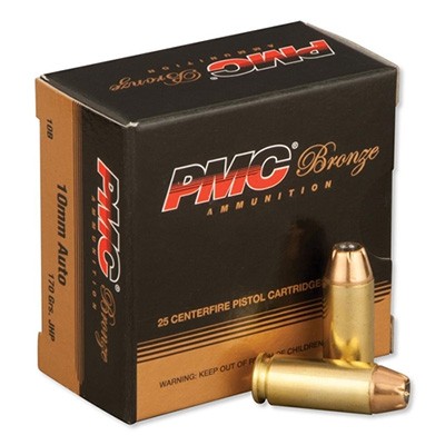 PMC BRZN 10MM A170GR JHP 25 - Taurus Savings